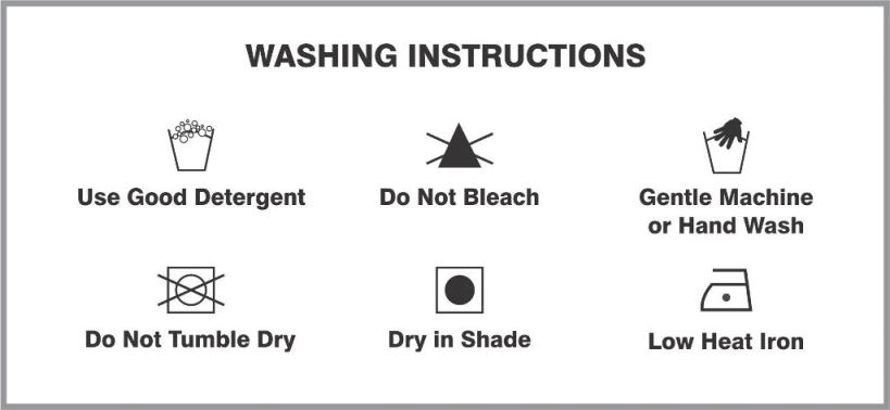 Washing Instructions – Learning Alliance Uniform